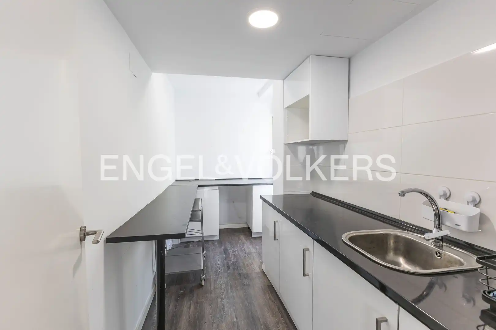 Küche von Wohnung zur Miete in Madrid mit Heizung und Privatgarten