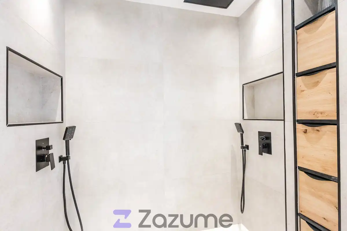 Baño de Ático de alquiler en Vélez-Málaga con Aire acondicionado, Calefacción y Terraza