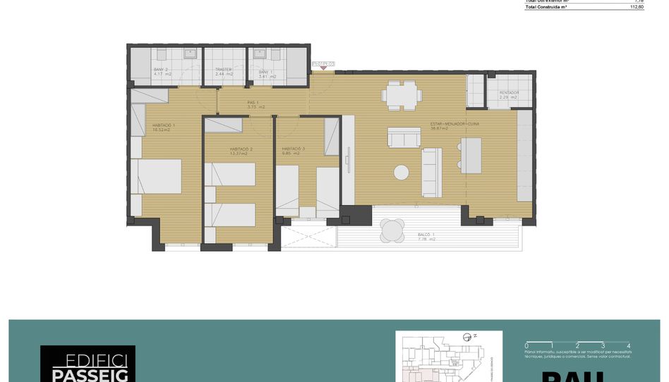 Foto 1 von Wohnung zum Verkauf in Passeig de L'estació, 6, Balaguer, Lleida