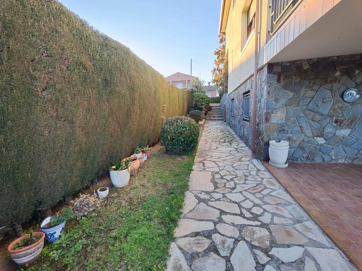 Garden of Houses for sale in Canovelles  with Air Conditioner, Heating and Private garden