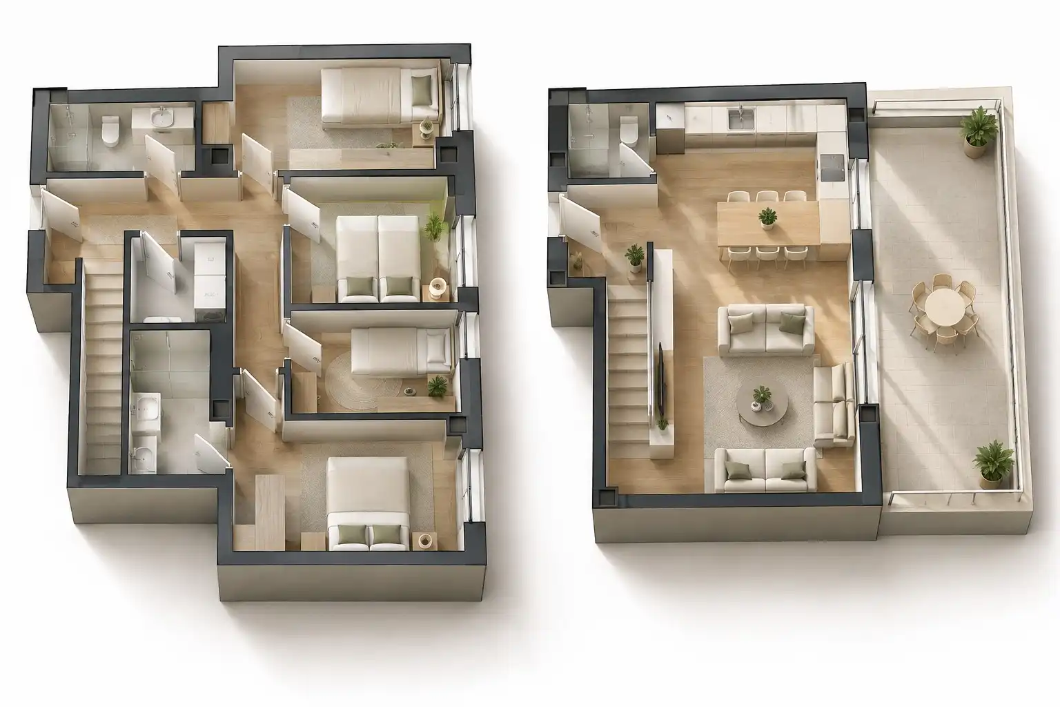 Duplex di nuova costruzione con piscina in vendita a Carrer d'Eduardo Marquina 108, imagen 2