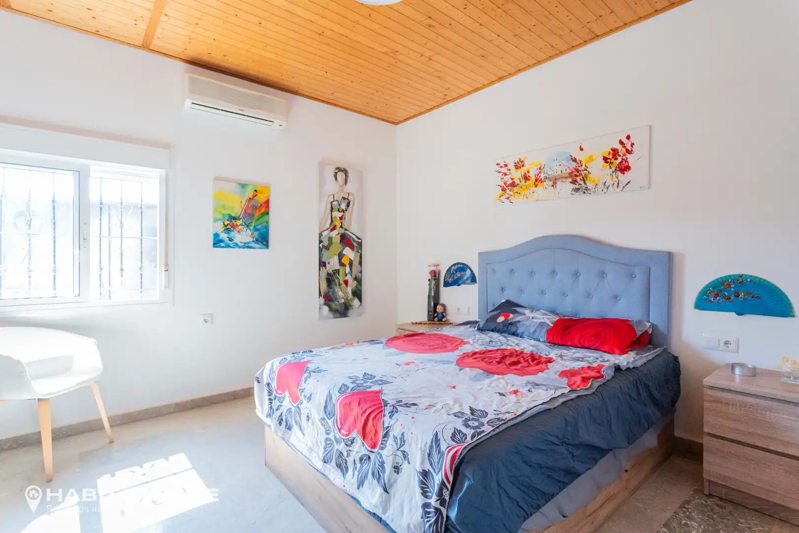 Dormitori de Casa o xalet en venda en Gádor amb Aire condicionat, Jardí privat i Piscina