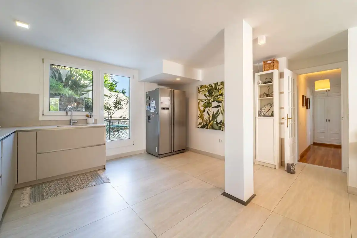 Kitchen of Apartments for sale in Benalmádena  with Air Conditioner, Private garden and Terrace