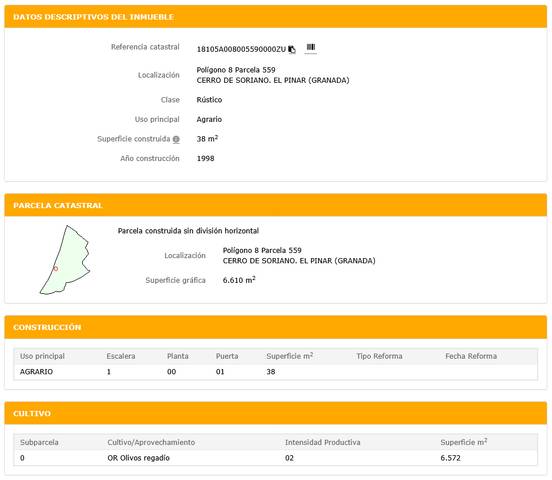 Terreno en Venta en N/A, -1 en El Pinar