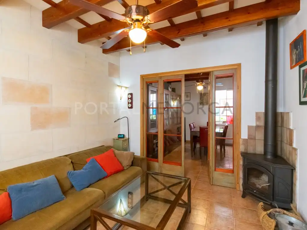 Sala de estar de Casa o chalet en venta en Es Mercadal con Terraza