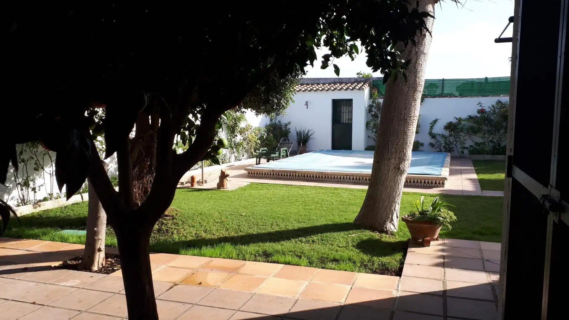 Garden of Houses for sale in Chiclana de la Frontera  with Heating, Private garden and Storage room