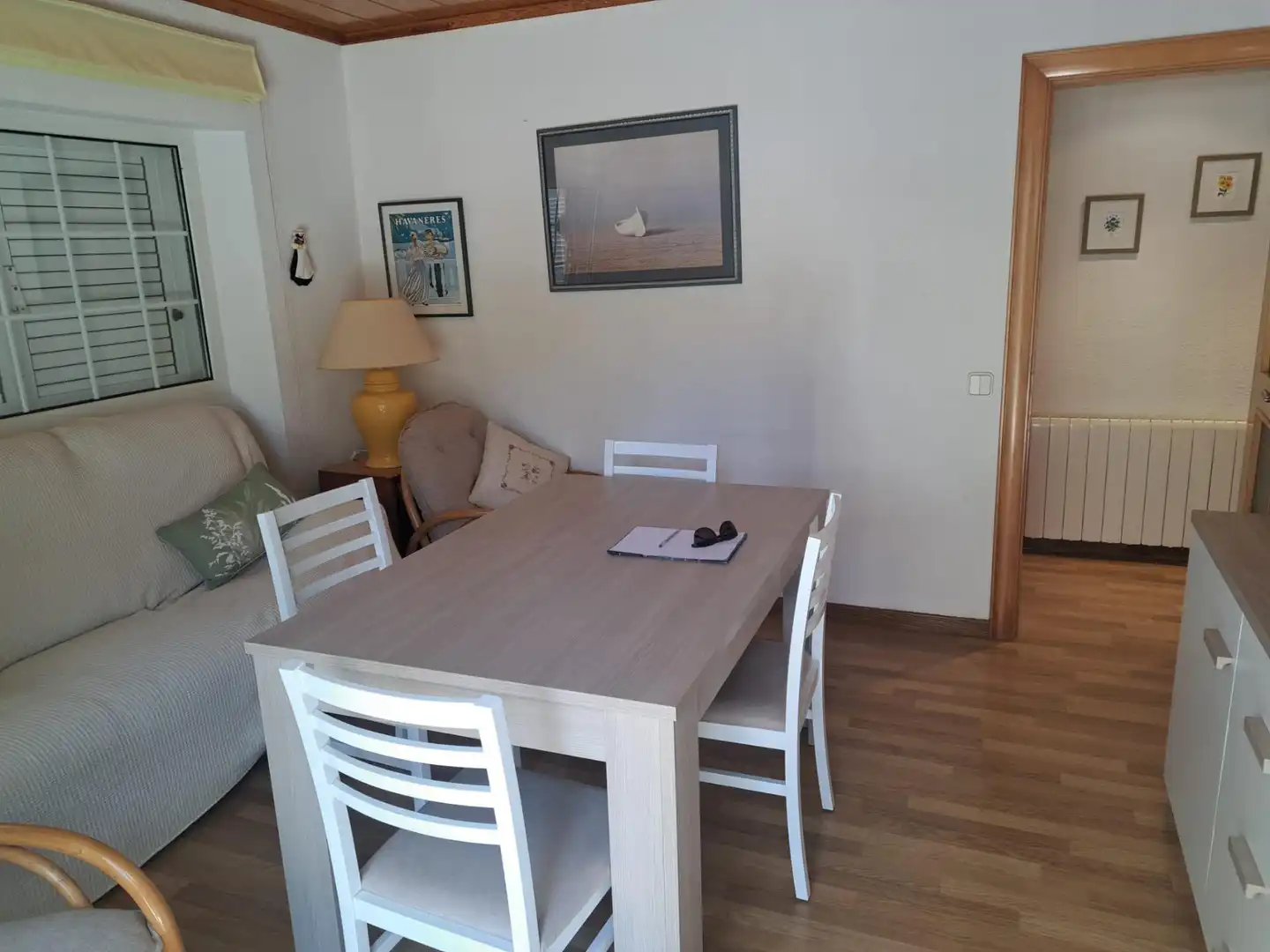 Dining room of Apartments for rent in Calonge i Sant Antoni  with Parquet flooring