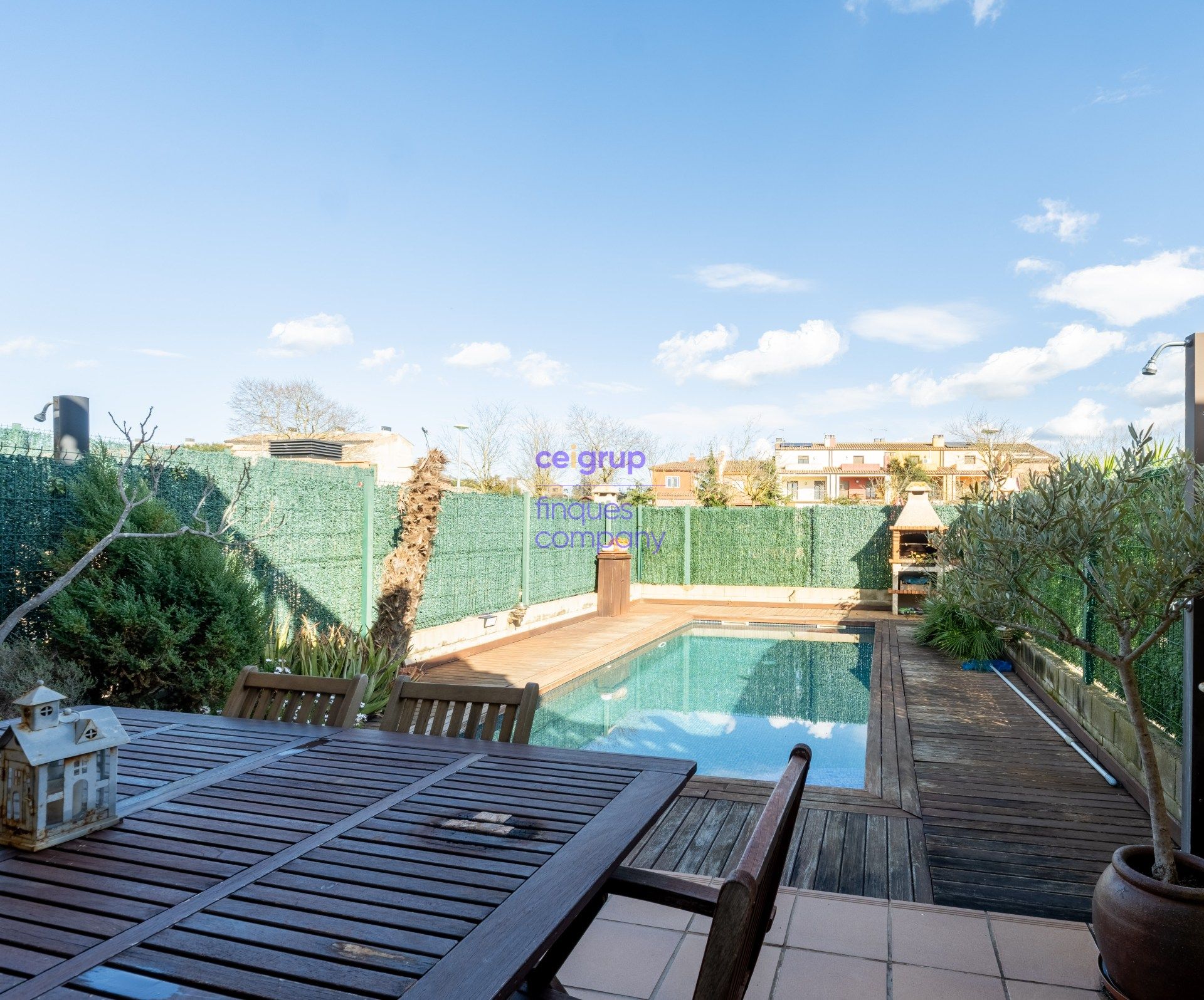 Swimming pool of House or chalet for sale in Llagostera  with Heating, Terrace and Swimming Pool