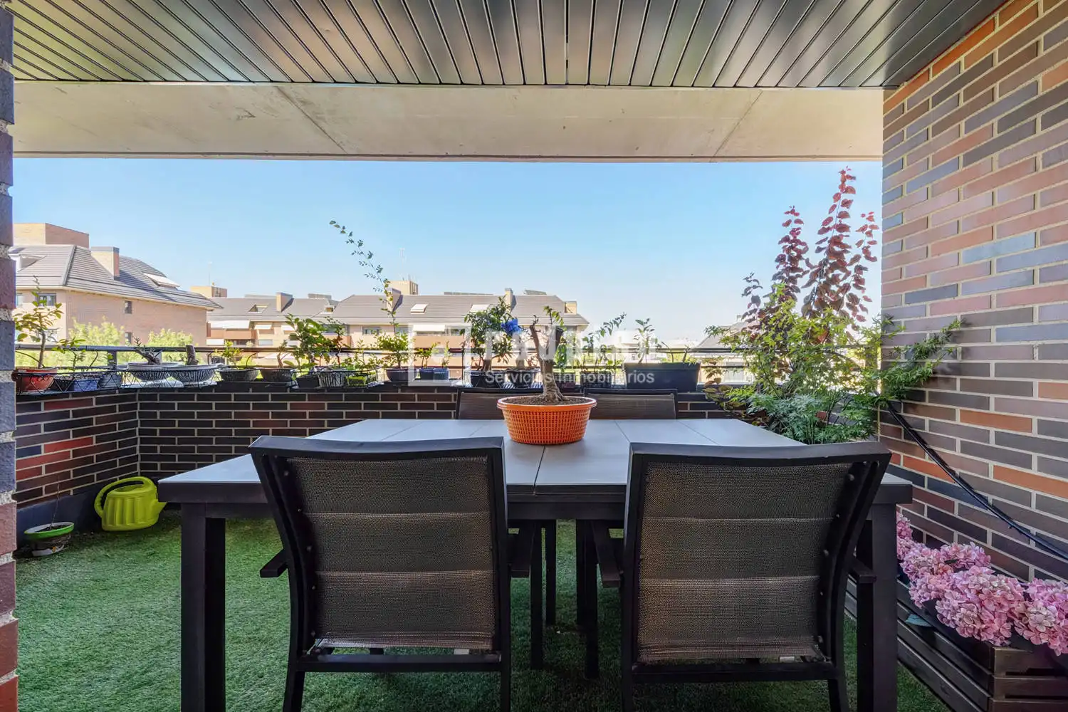 Terrace of Flat for sale in Boadilla del Monte  with Air Conditioner, Heating and Private garden