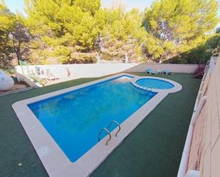 Swimming pool of Single-family semi-detached for sale in La Nucia  with Terrace, Swimming Pool and Furnished