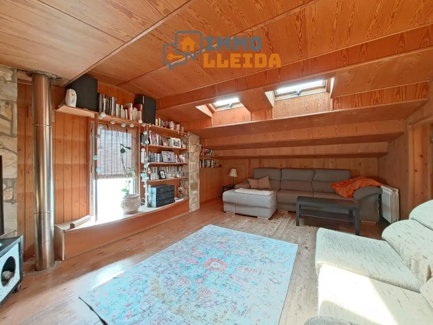Sala de estar de Casa o chalet en venta en Calaf con Calefacción