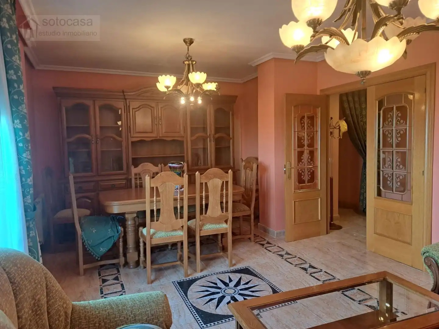 Dining room of Attic for rent in Valladolid  with Heating, Terrace and Swimming Pool