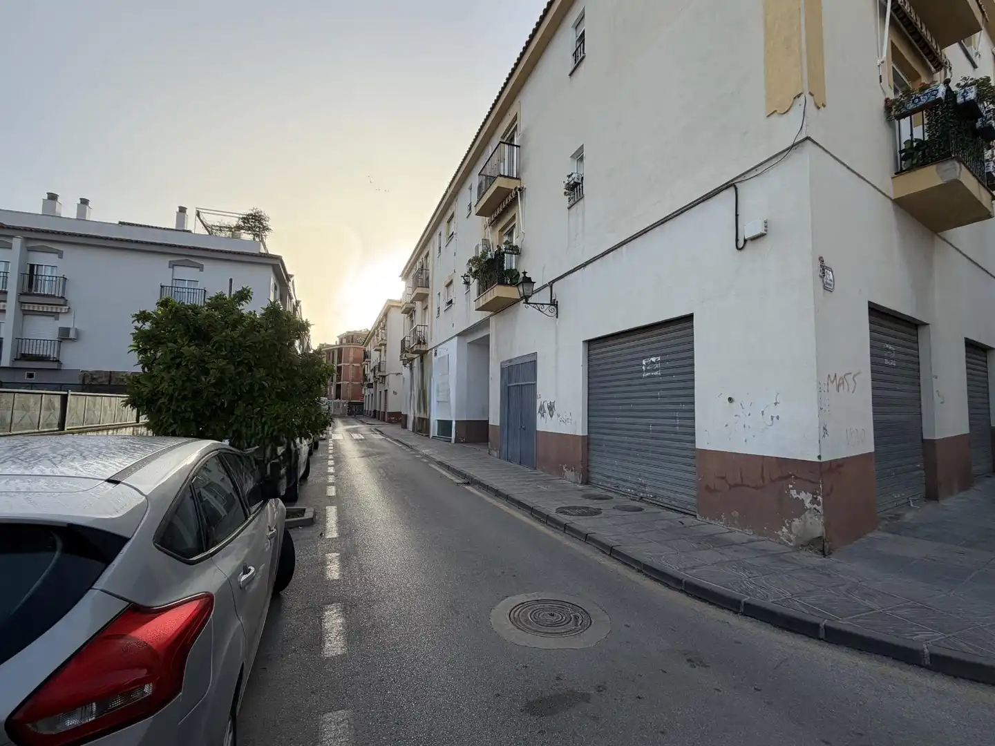 Vista exterior de Garaje de alquiler en La Zubia
