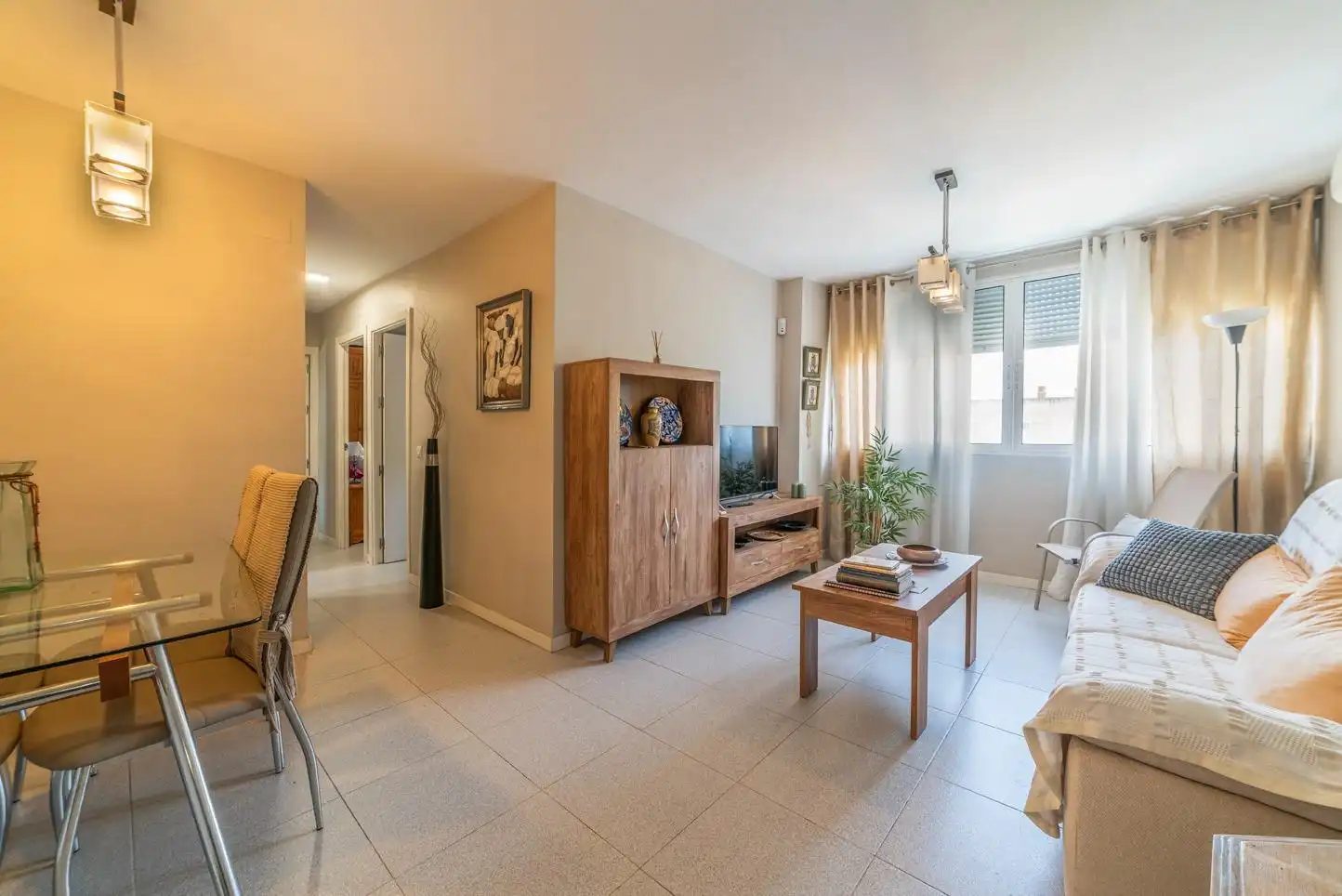 Sala de estar de Piso en venta en Sevilla con Aire acondicionado y Alarma