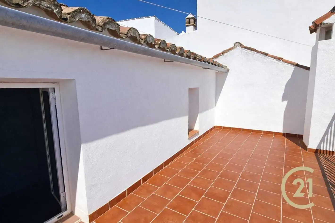Terrassa de Casa adosada en venda en Cartajima amb Terrassa