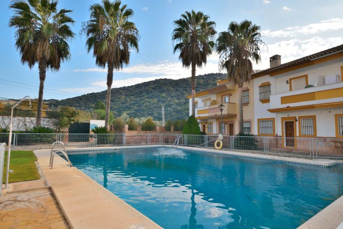 Swimming pool of Single-family semi-detached for sale in Benaoján  with Heating, Terrace and Storage room