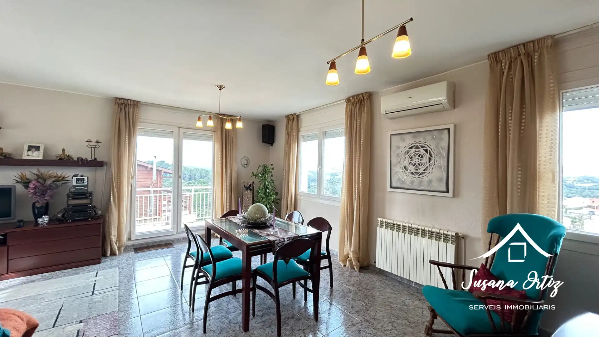 Comedor de Casa o chalet en venta en Masquefa con Aire acondicionado, Calefacción y Jardín privado