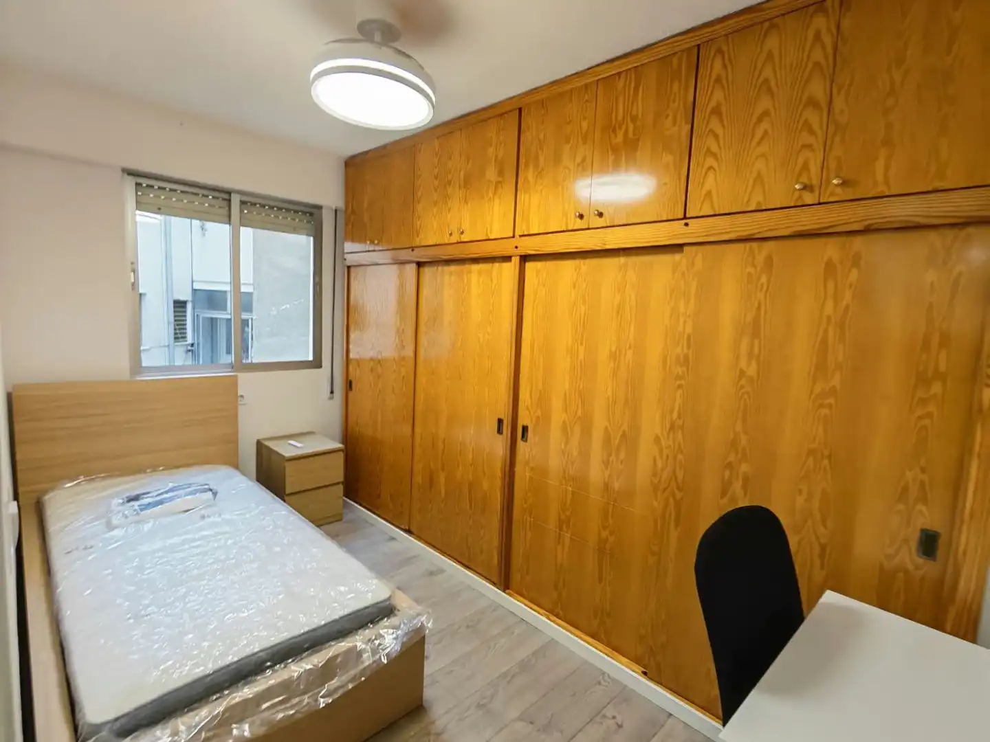 Schlafzimmer von Wohnung zur Miete in Murcia mit Klimaanlage, Heizung und Möbliert