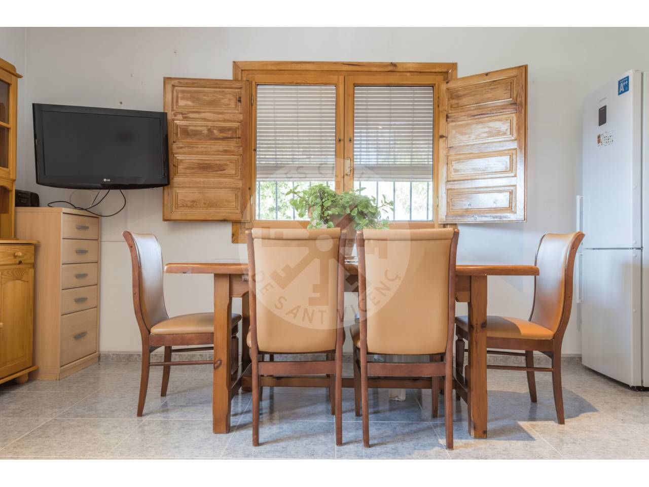 Comedor de Casa o chalet en venta en El Pont de Vilomara i Rocafort con Jardín privado, Terraza y Piscina