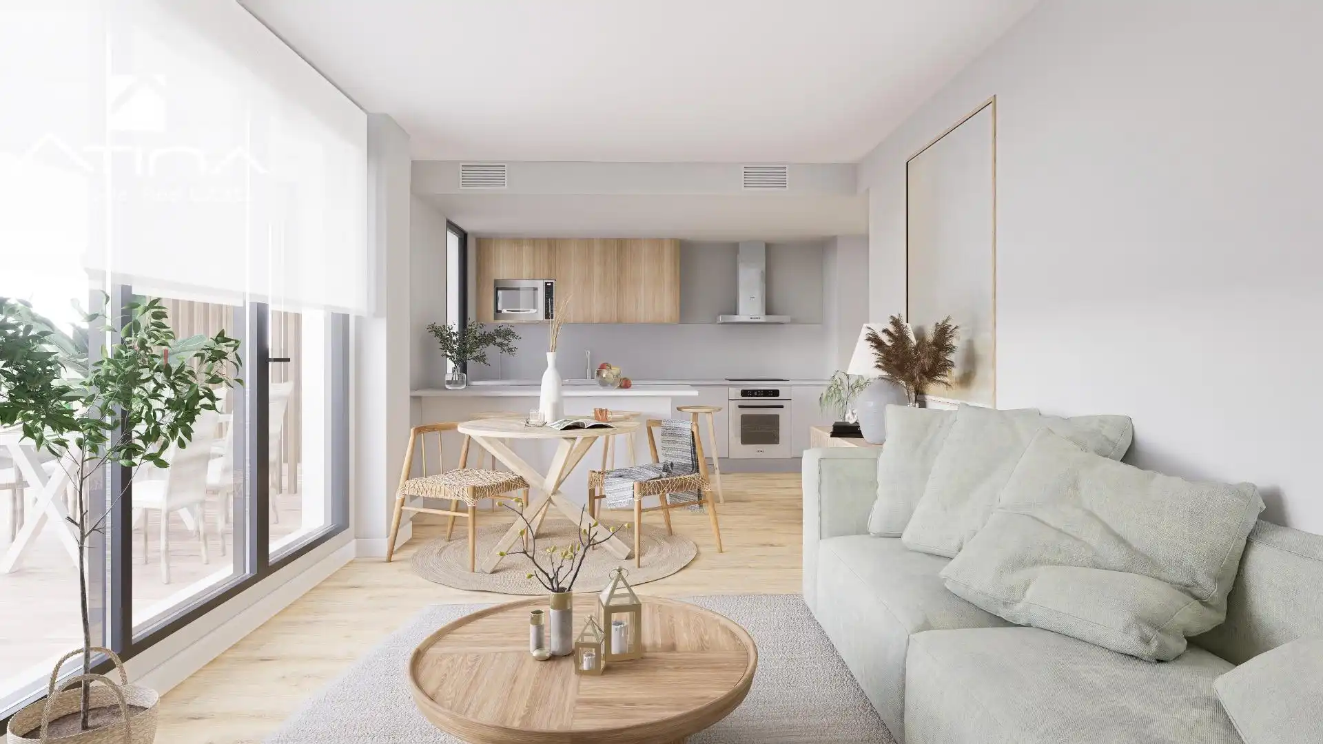 Sala d'estar de Planta baixa en venda en Jávea / Xàbia amb Aire condicionat, Calefacció i Jardí privat