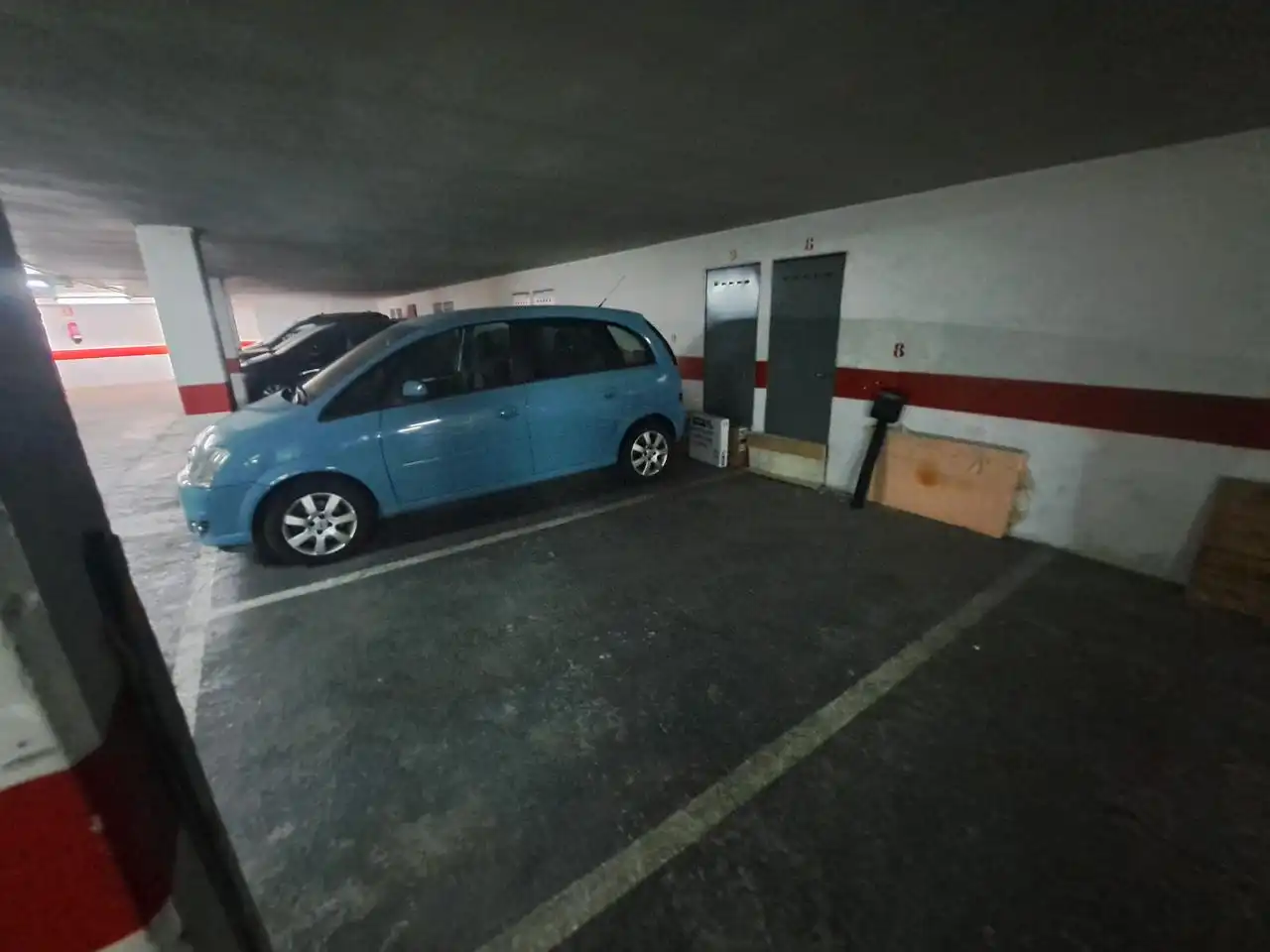 Parking of Flat for sale in Zaragoza  with Heating, Terrace and Storage room