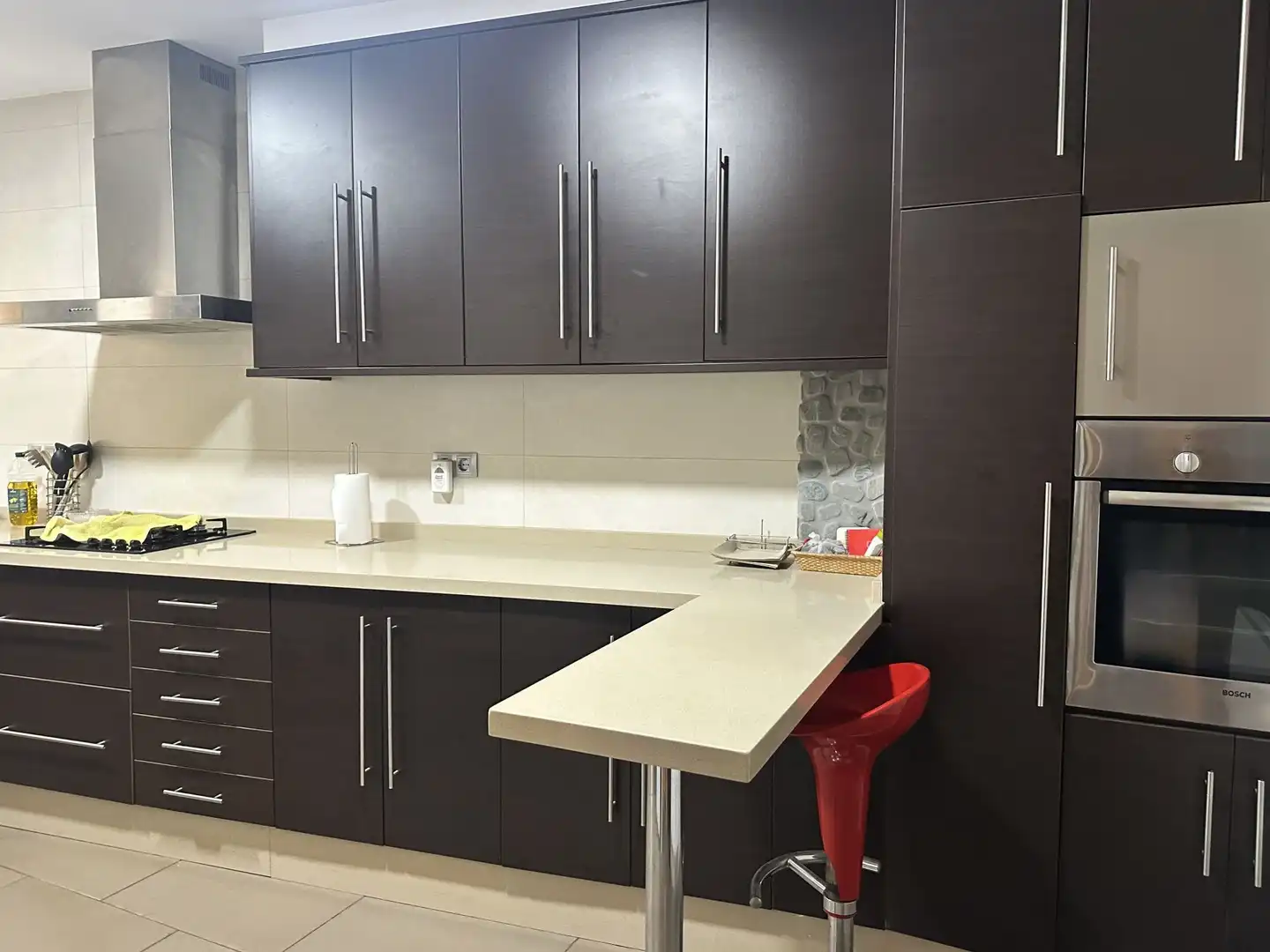 Cocina de Finca rústica en venta en Aielo de Malferit con Calefacción, Terraza y Piscina