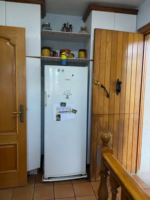 Cocina de Casa o chalet en venta en Narón con Calefacción, Jardín privado y Parquet