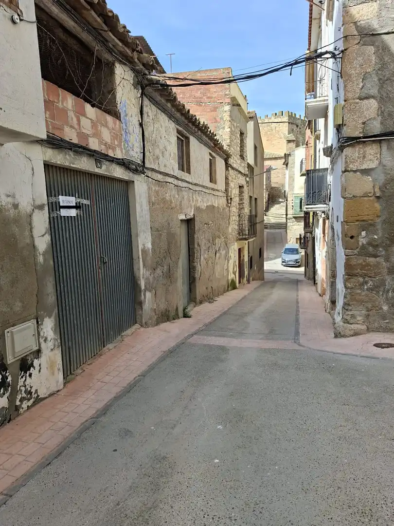 Vista exterior de Local en venta en Fabara