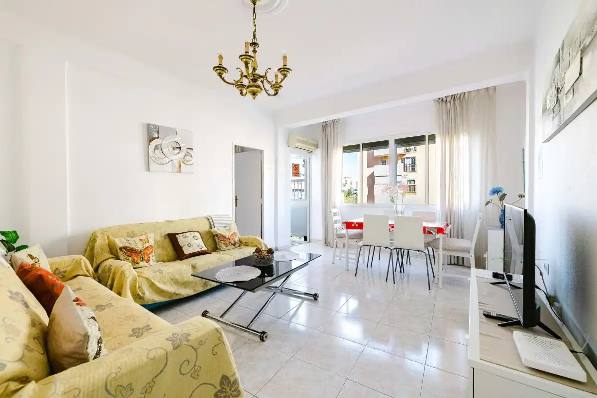 Sala de estar de Piso en venta en Málaga con Aire acondicionado, Calefacción y Terraza