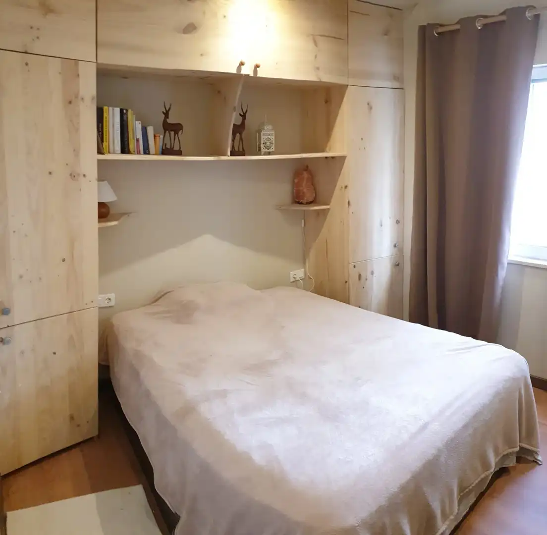 Bedroom of Houses for sale in Calpe / Calp  with Air Conditioner, Heating and Private garden