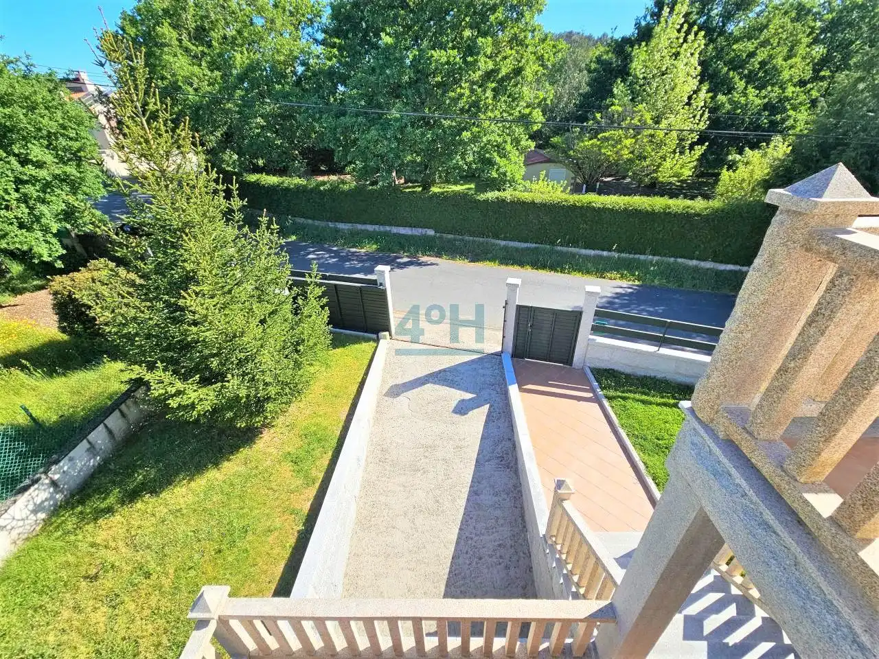 Jardín de Casa o chalet en venta en O Pereiro de Aguiar  con Calefacción, Jardín privado y Terraza