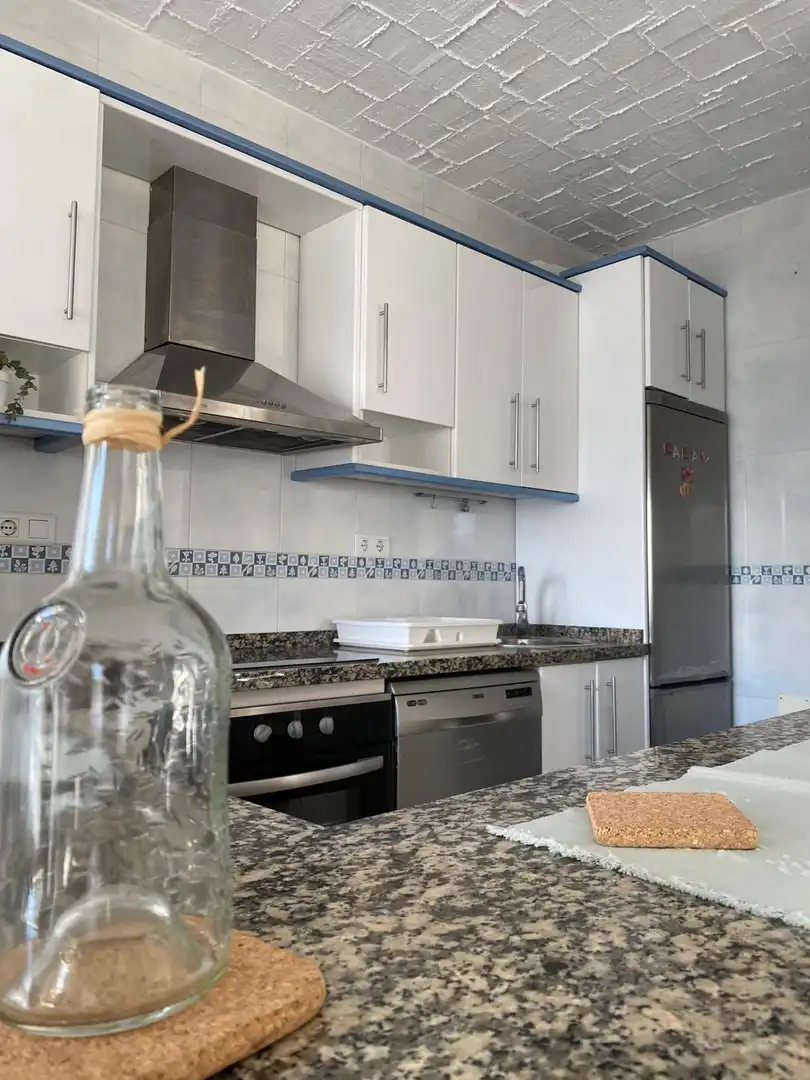 Kitchen of Apartments for rent in Almería  with Heating, Terrace and Furnished