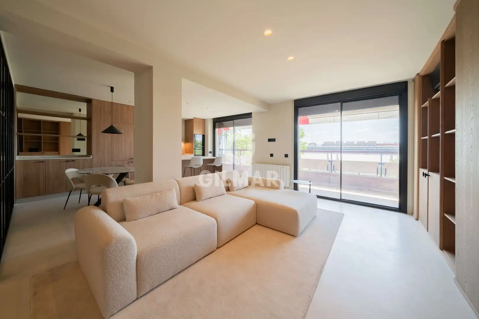 Living room of Flat for sale in Madrid  with Heating, Furnished and Balcony