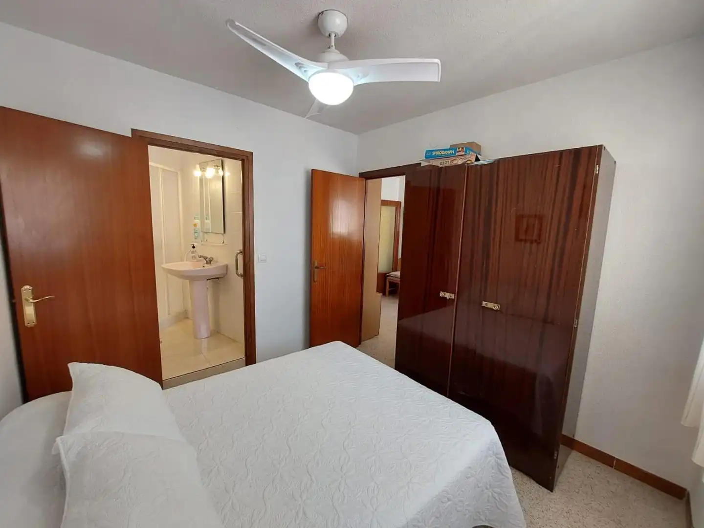 Bedroom of Flat for sale in Pulpí  with Terrace, Furnished and Balcony