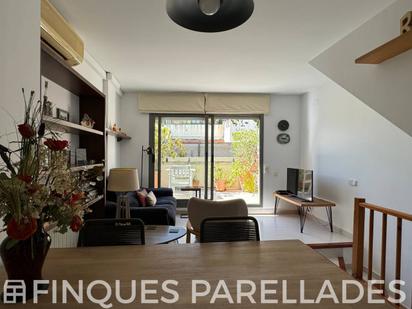 Living room of Attic for sale in Sitges  with Air Conditioner, Terrace and Balcony