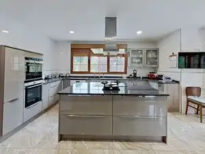 Kitchen of Houses for sale in El Escorial  with Heating, Private garden and Parquet flooring