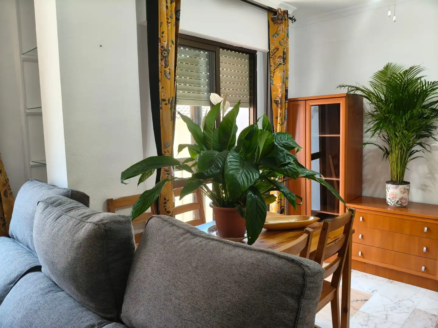 Sala d'estar de Pis de lloguer en Málaga amb Aire condicionat, Calefacció i Terrassa