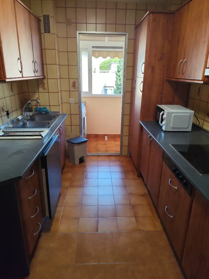 Kitchen of Flat for rent in Málaga  with Air Conditioner, Heating and Terrace
