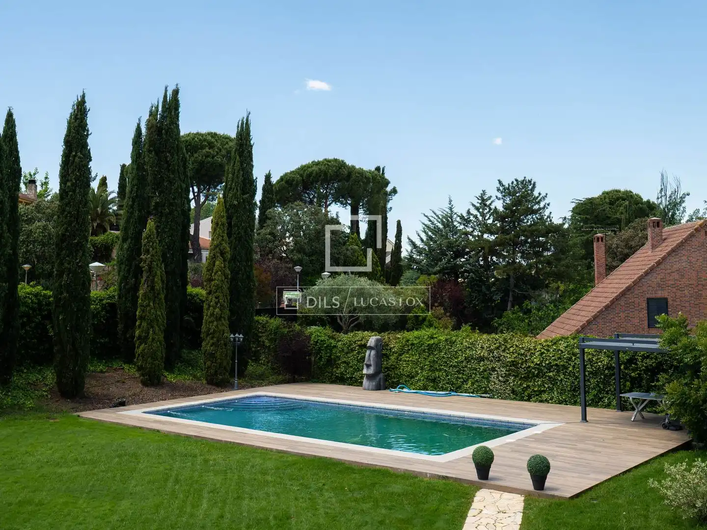 Piscina de Casa o xalet en venda en Algete amb Aire condicionat, Jardí privat i Terrassa