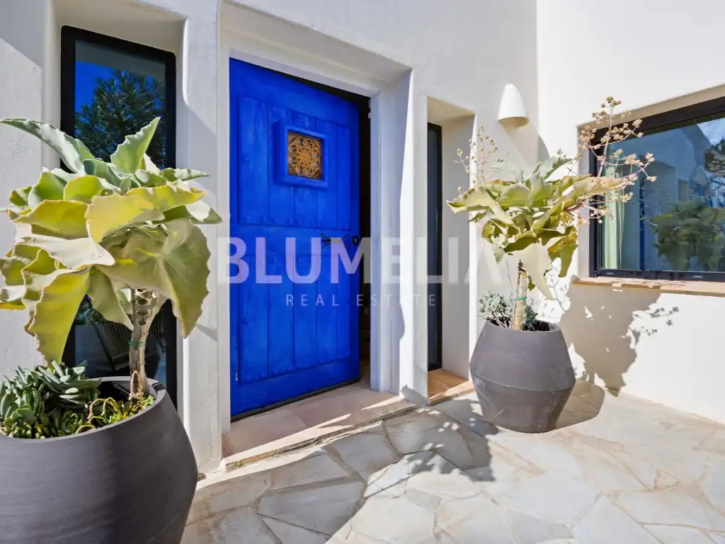 Vista exterior de Casa o chalet en venta en Jávea / Xàbia con Aire acondicionado, Jardín privado y Terraza