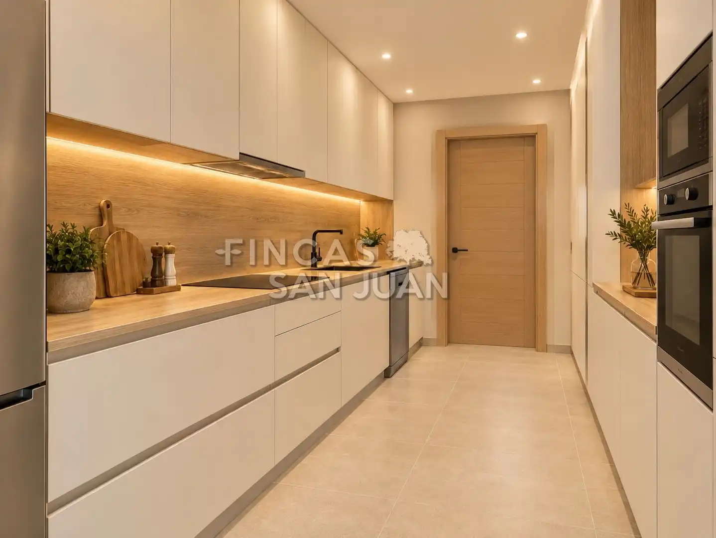 Cocina de Casa o chalet en venta en Sant Joan d'Alacant con Terraza