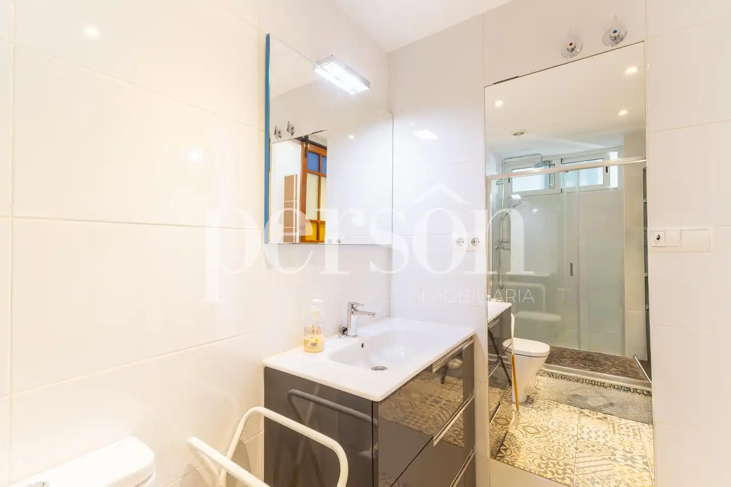 Badezimmer von Loft zur Miete in Valencia mit Klimaanlage, Heizung und Möbliert
