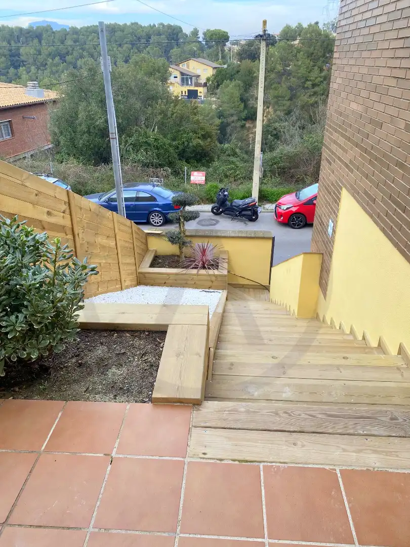 Terraza de Casa o chalet en venta en Terrassa con Aire acondicionado, Calefacción y Parquet