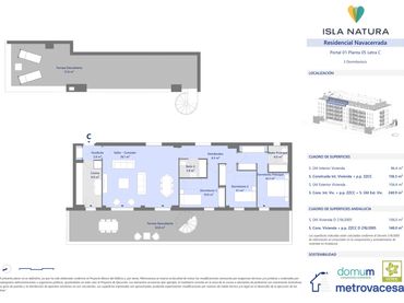 Ático con piscina en venta en Parcela R. del SUPDBP Palmas Altas. Calle Rodas. Sevilla