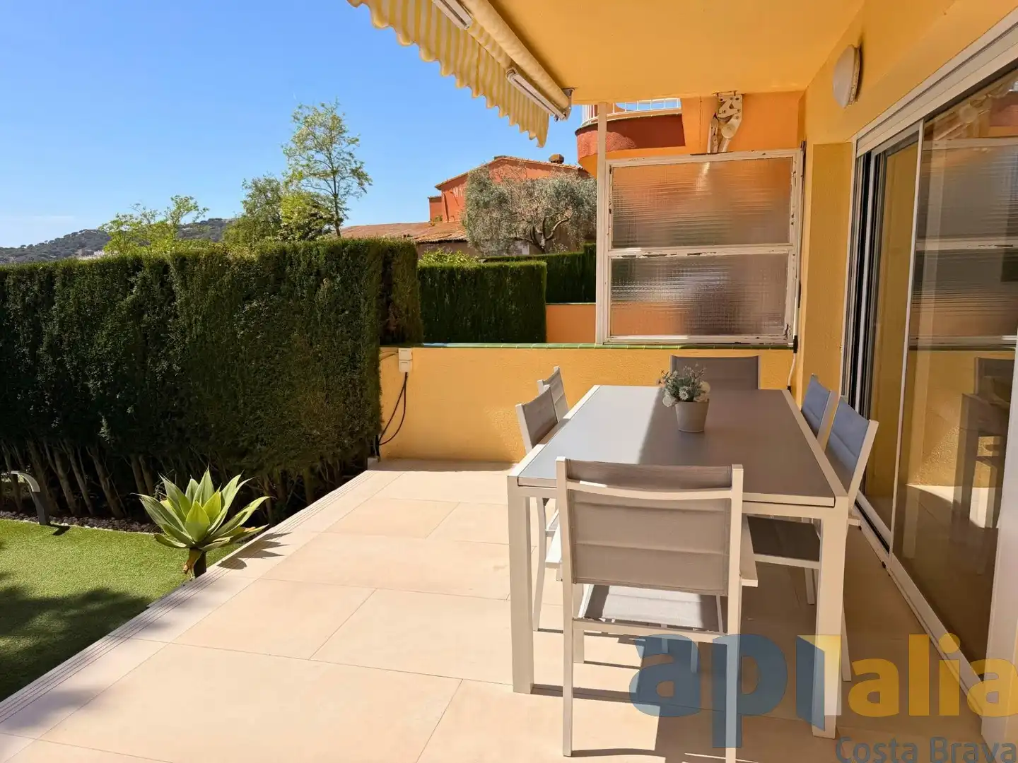 Garden of Apartments for sale in Castell d'Aro, Platja d'Aro i s'Agaró  with Air Conditioner, Heating and Private garden
