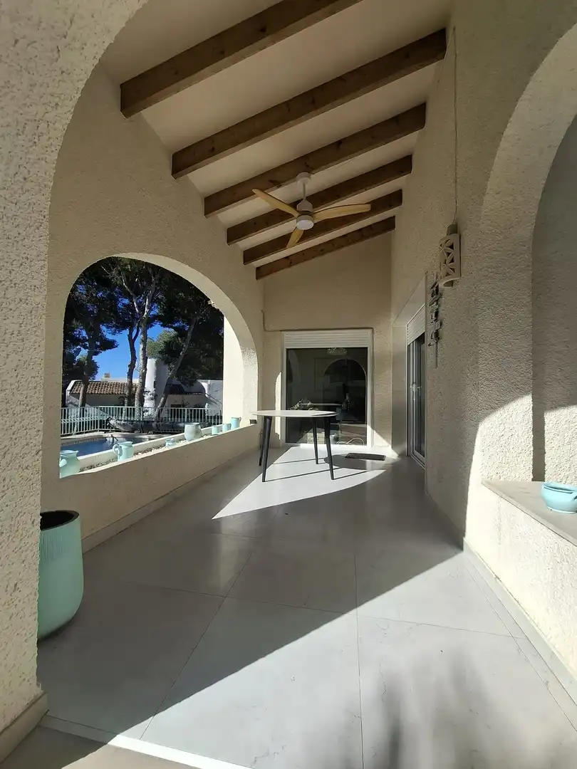 Terrace of Houses for rent in Altea  with Air Conditioner, Heating and Private garden