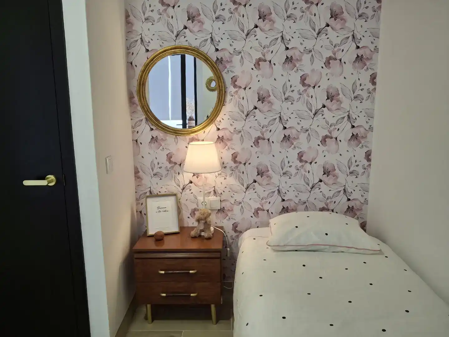 Schlafzimmer von Wohnung zur Miete in Baiona mit Privatgarten