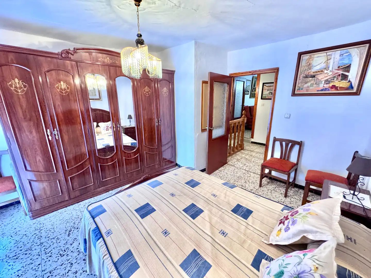Bedroom of Houses for sale in Aldeire  with Storage room, Furnished and Balcony