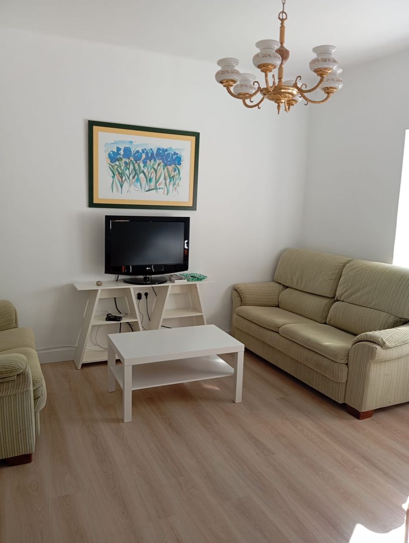 Living room of Flat to rent in Ronda  with Furnished