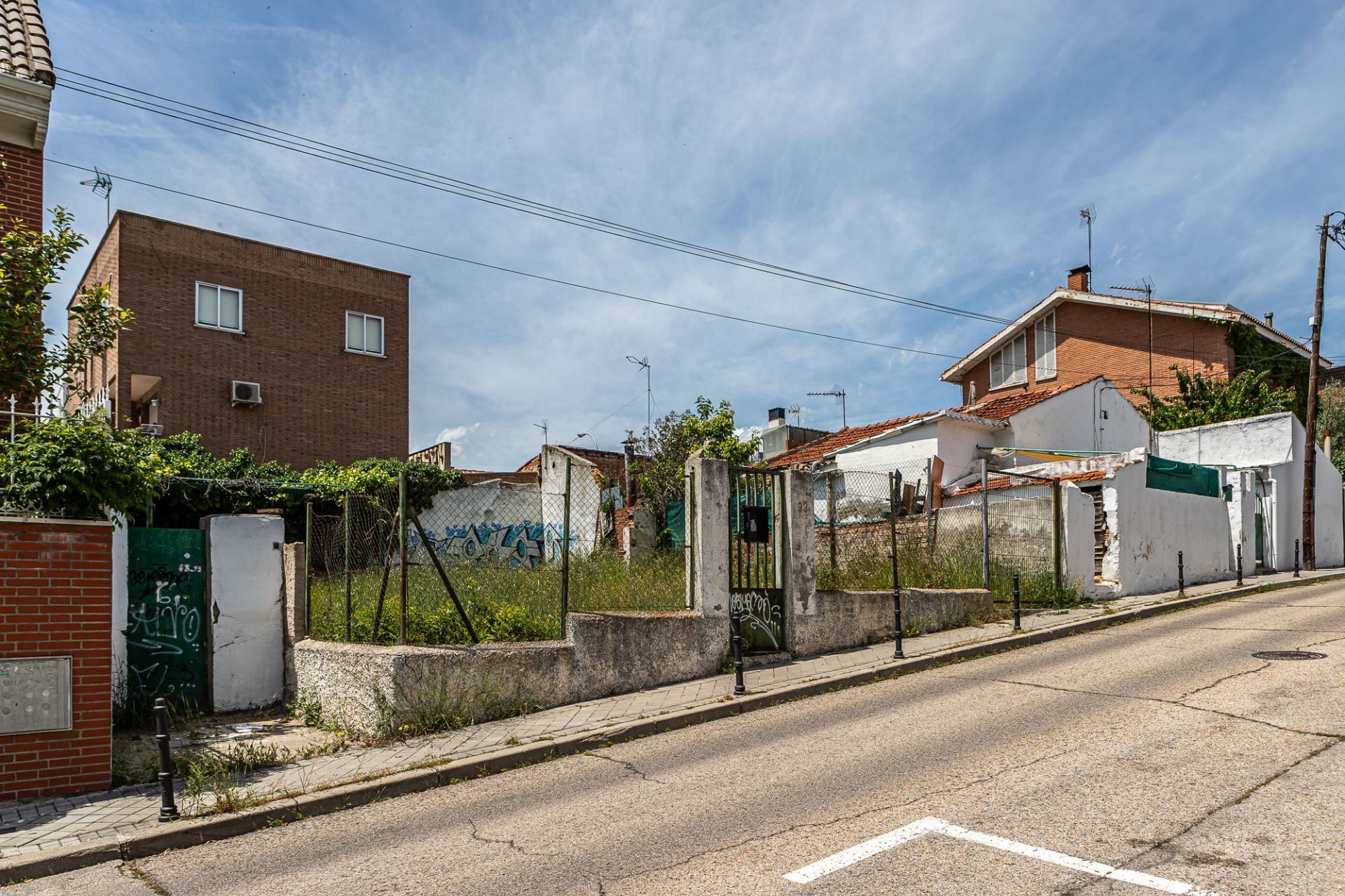 Exterior view of Residential for sale in  Madrid Capital